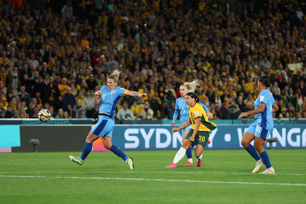 TheMatildas's tweet photo. WHAT. A. MOMENT. 

#FIFAWWC #Matildas #TilitsDone https://t.co/phG7Z0virK