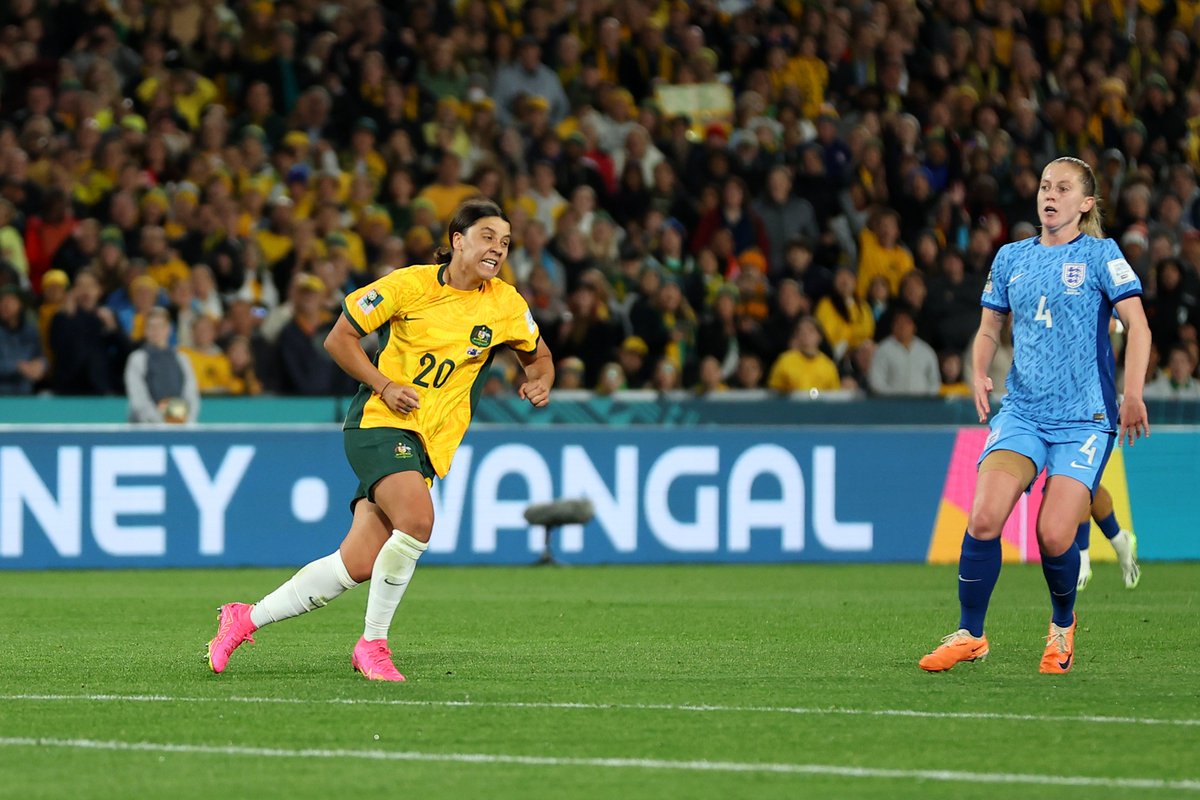 TheMatildas's tweet photo. WHAT. A. MOMENT. 

#FIFAWWC #Matildas #TilitsDone https://t.co/phG7Z0virK