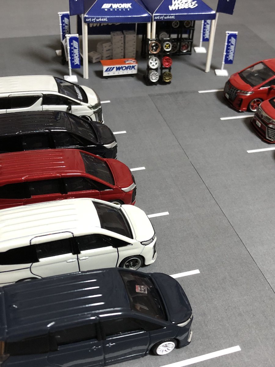 64Remake's tweet photo. #ワークホイールショップフォトコンテスト

ミニバンイベントにWORKブースが来てる感じにしてみました😄

写真の撮り方が下手過ぎて悲しくなりますw https://t.co/w8HkPWYlfH