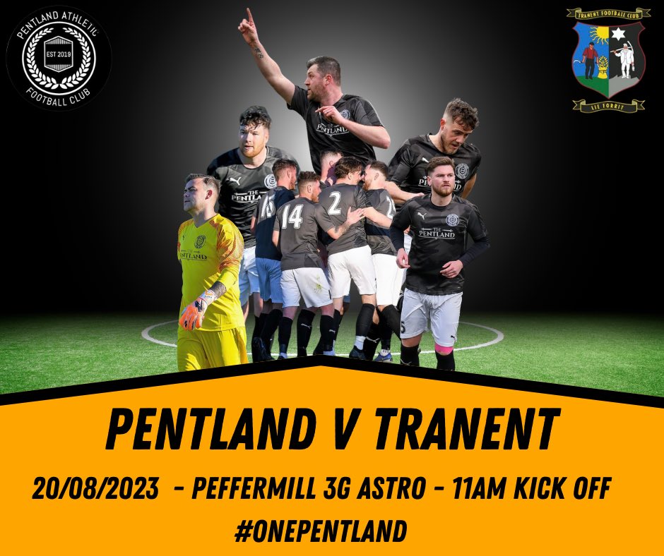 This Sunday we play our 2nd League Game of the season against newly promoted <a href="/AfcTranent/">TranentSAFC</a> 

Few battles in the past in cup competitions so a tough game is to be expected but as always one the boys are looking forward to.

Come along for what will be a cracker ⚽️⚫️🟠