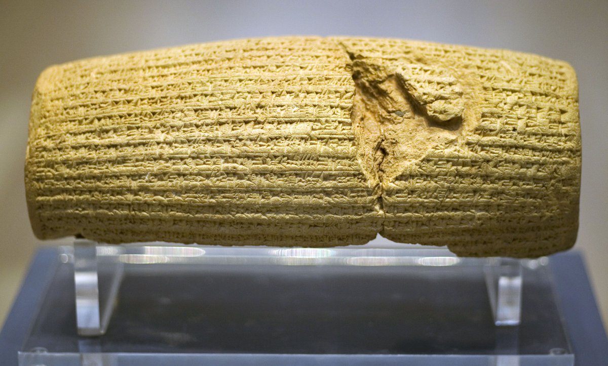 StillJamiee's tweet image. Cyrus &amp;amp; The Cylinder: Leadership, Legacy, and the Lure of Ancient Diplomacy
Imagine an empire, stretched across three continents, held together not by the mere threat of power, but by the promise of human rights? What leader of antiquity could be so audacious?

Whispers from the…