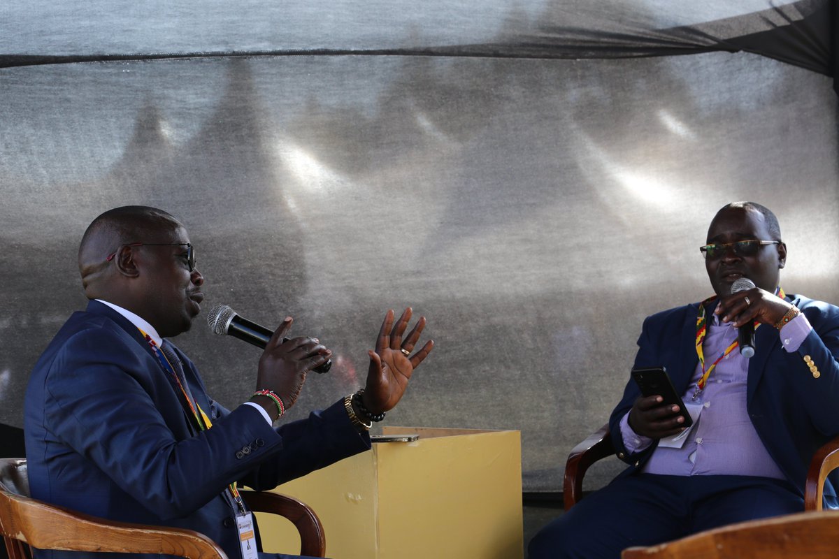 CA_Kenya's tweet photo. Our Board Director @KocheiAlbert in an interview with a local radio station in Eldoret on the status of devolution in Kenya. #10YearsOfDevolution #DevolutionConference2023. @CA_DGOfficial https://t.co/Ibg4t4V951
