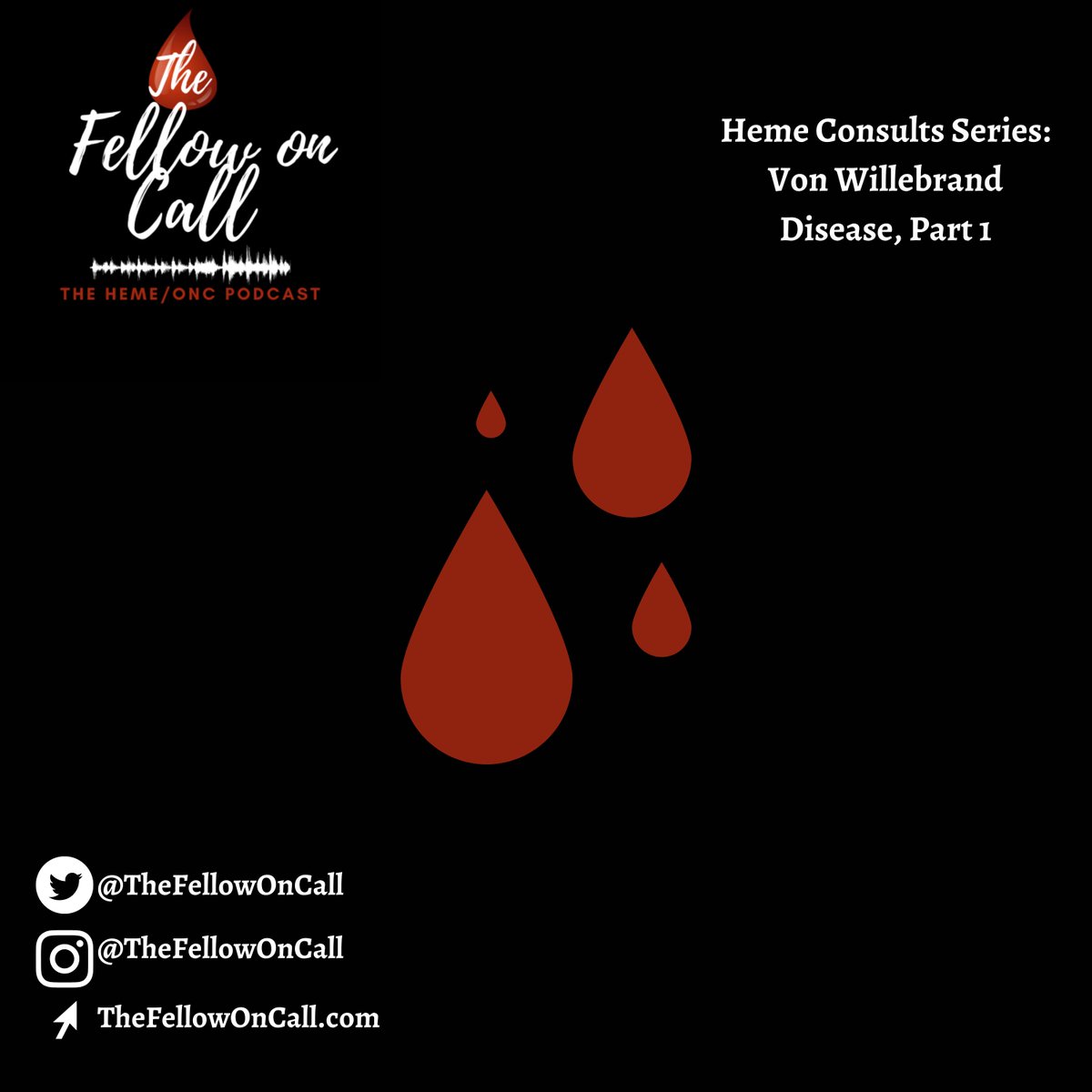 Time for another "Heme Consult Series," this time focusing on the dx and mgmt of von Willebrand Disease! This week, in pt 1, we break down the approach to dx and discuss Types 1 and 3. 

Many find vWD mgmt confusing, but don't worry - we got you covered 😎

Link in bio!