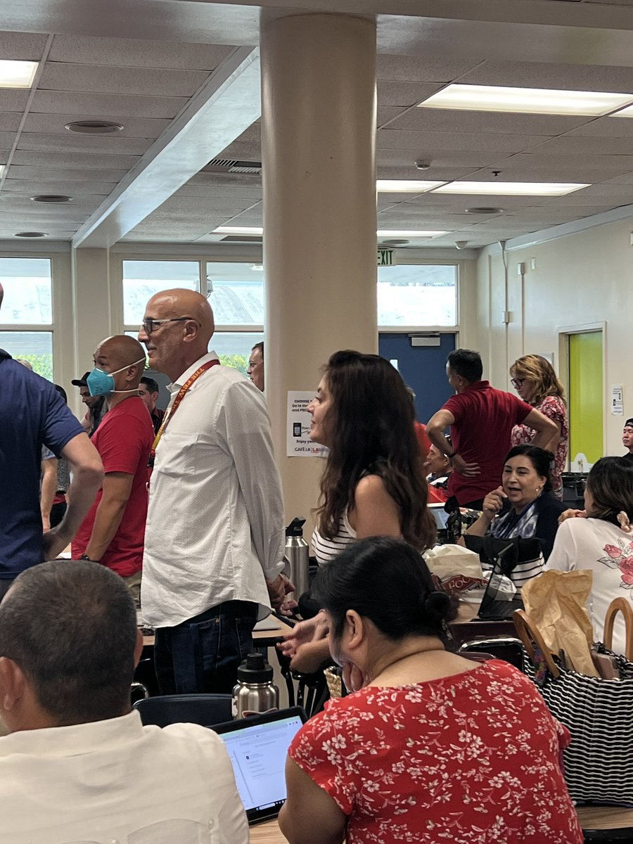 MarqReg's tweet image. We are ONE Franklin!
“One”derful first staff meeting as a whole! Ready to #acceleratelearning !