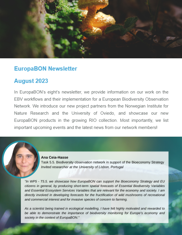 EuropaBon_H2020's tweet photo. ☀️The 8th edition of the EuropaBON electronic newsletter is out!
👉Explore the latest news from the project and our members network: https://t.co/5AZzoy9tgp
And make sure to subscribe &amp; receive all EuropaBON news!📚 https://t.co/uH852JO1HP