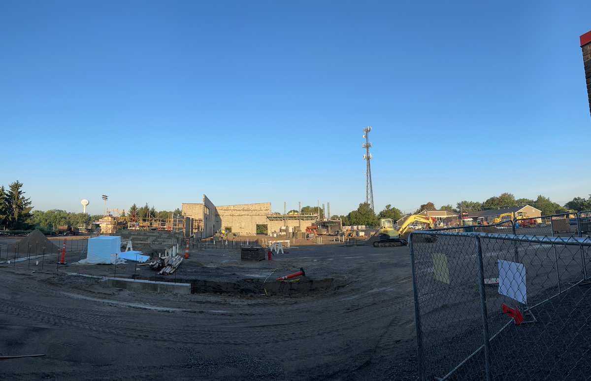 CCS~Supt. (@ccs_super) on Twitter photo As the sun rises, so does the New high school addition. #FutureRedwolves <a href="/CCSredwolves/">Clinton Community Schools</a> As the sun rises, so does the New high school addition. #FutureRedwolves <a href="/CCSredwolves/">Clinton Community Schools</a>
