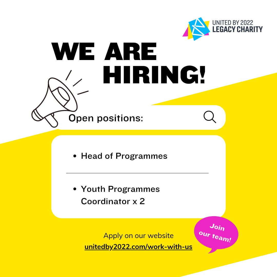 If you believe in the transformative power of culture, sports, and community - join us!

Be part of a dynamic organisation dedicated to extending the impact of the Birmingham 2022 Commonwealth Games. 
#NowHiring #JobAlert #BirminghamJobs #Recruitment  #WestMidlandsJobs