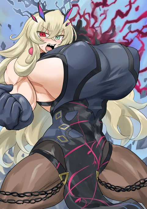 #夏休みはフォロワーが増えるらしい ちょっと描いてた妖精騎士シリーズ。水着はこれからできるだけ描きたいです 