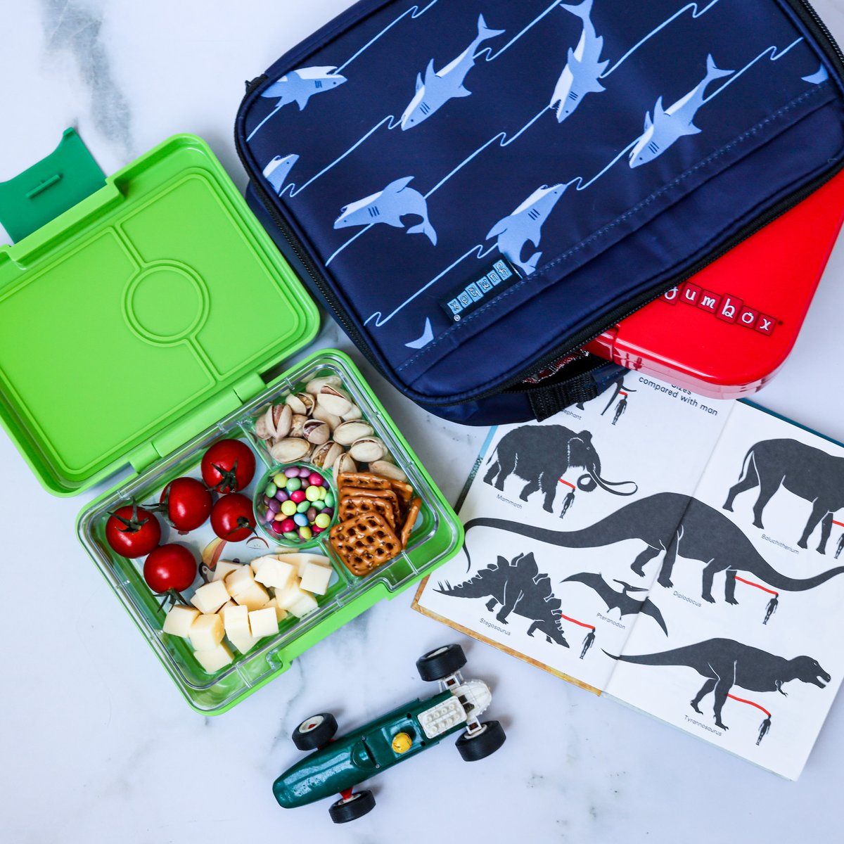 New at Yumbox - spacious insulated bags that fit our biggest bento boxes. Check them out at yumboxlunch.com/collections/ba…