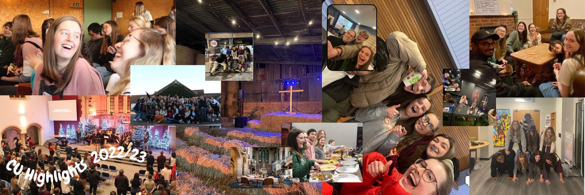 DMUCU's tweet photo. This is just a snippet of all of the exciting things we've got up to this last year, and we can't wait to see what this next year brings! We are praying for everyone receiving results tomorrow but remember grades don't determine everything #alevelresultsday #uccf #christianunion https://t.co/4SNSHFpDmv