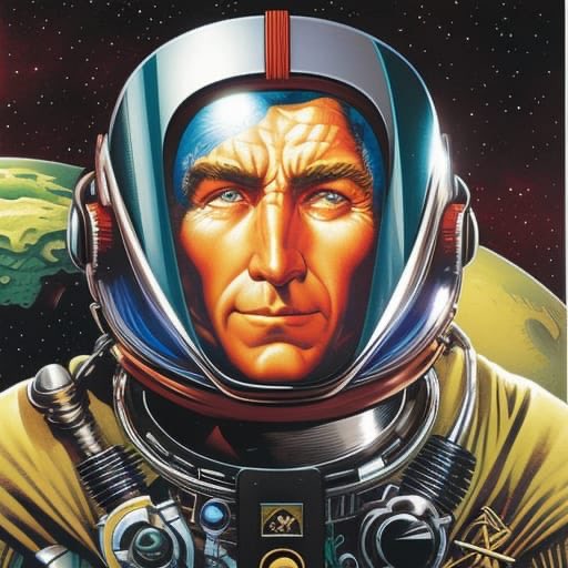 AIART01's tweet image. "Astronaut" - made with @NightCafeStudio 

creator.nightcafe.studio/creation/HdvRH…

#aiart #nightcafe #digitalart