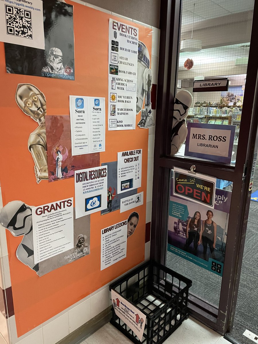 sbutleross's tweet photo. First day ready @ParkGlenES Library #CheetahStrong #ChargerNation #CelebrateKISD #kellerlibraries https://t.co/2RbzbnCtJ6