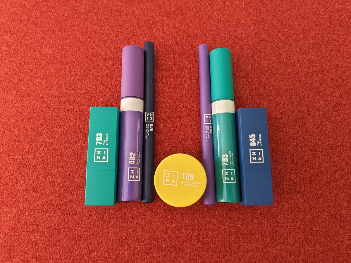 Jarvdusa's tweet photo. Makeup haul from #3ina
Can't wait to try out these super pigmented pieces. https://t.co/uCzi1V2pdo