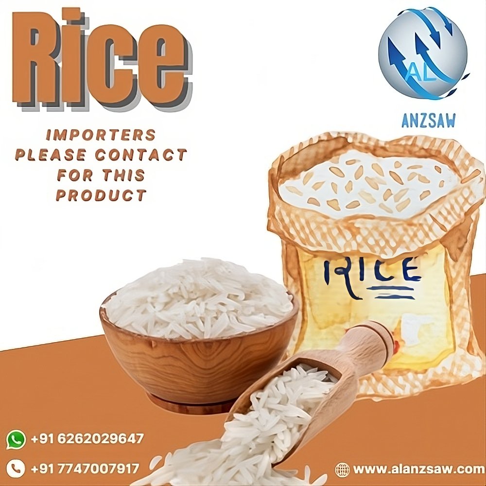 📞+91 6262029647

🌐alanzsaw.com

📧anzsawone@gmail.com

Rice Importers Please Contact For This product

#RiceImports
#QualityRice
#GlobalGrains
#ImportOpportunities
#RiceTrade
#PremiumRice
#BulkImports
#RiceDistribution
#InternationalTrade
#RiceSupply
#ImportExport