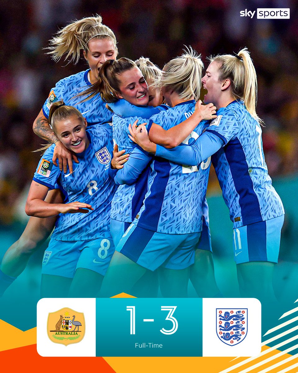 🍾 𝐃𝐑𝐈𝐍𝐊 𝐈𝐓 𝐈𝐍 🍾

England are in the Women's World Cup final 🏆