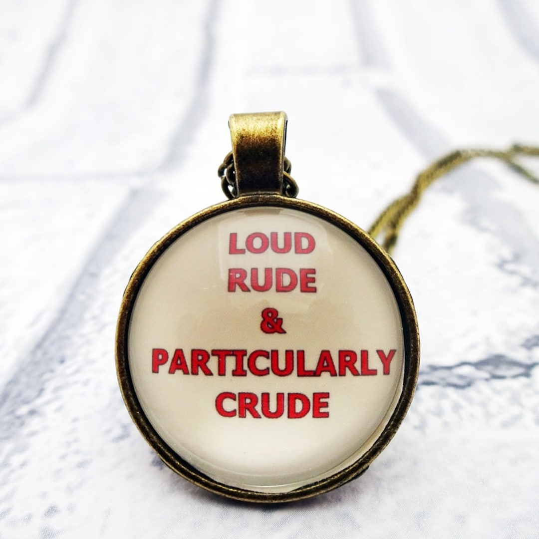 Loud rude and particularly crude , is that you boo ? buff.ly/3QDDyhh #jokegift #funny #humour #funjewelry #fungift #secretsanta #coworkergift #secretsantagift #etsyfashion #etsyretweet #retweet