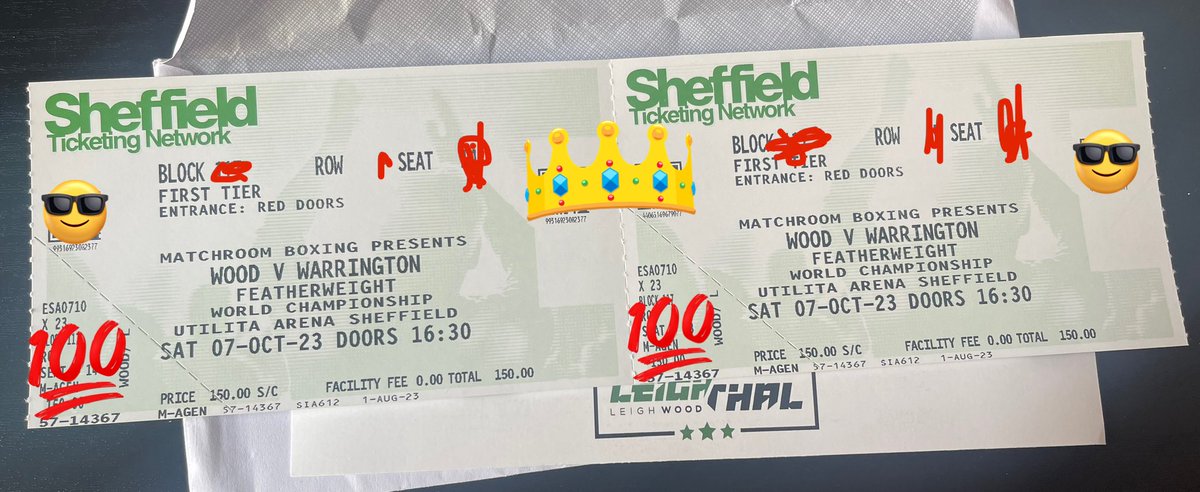 Ready for #andstill … Bring on October! Thanks as always to Leigh’s team for sorting the tickets out with such ease! Didn’t expect them to arrive today! <a href="/suziesuziesue/">Sue Moore</a> <a href="/itsLeighWood/">Leigh Wood</a>