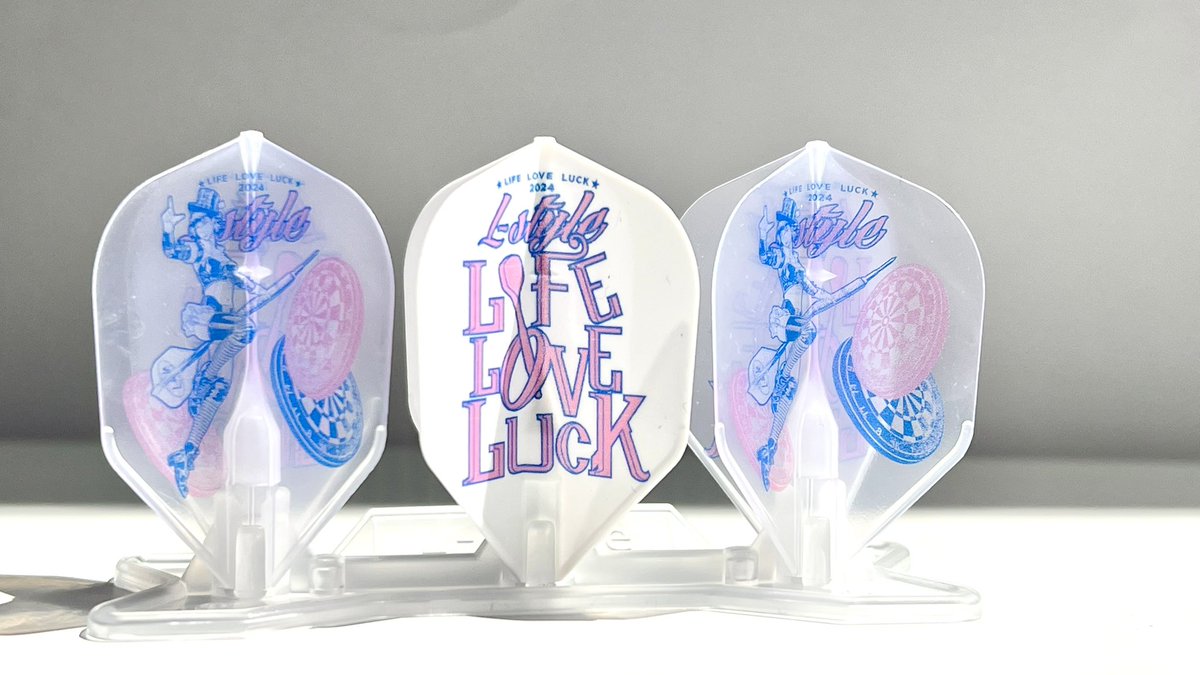 Lポン限定、非売品カラー」 クリスタルワン、フライト、ピックピン