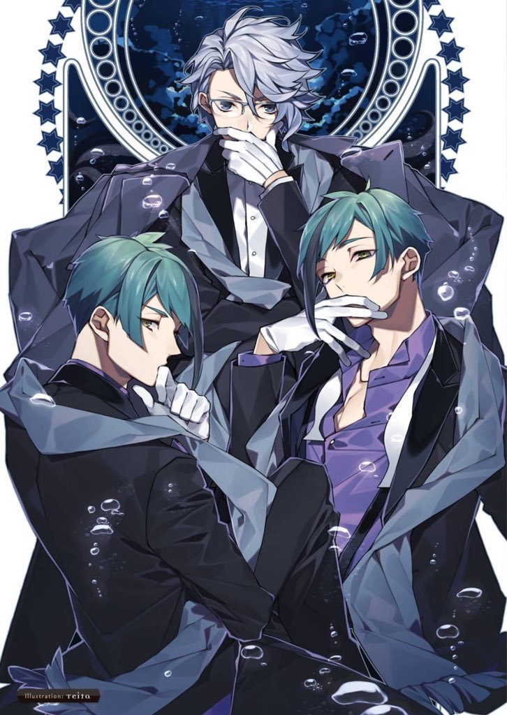 (🐙🐬🦈) illustration by teita