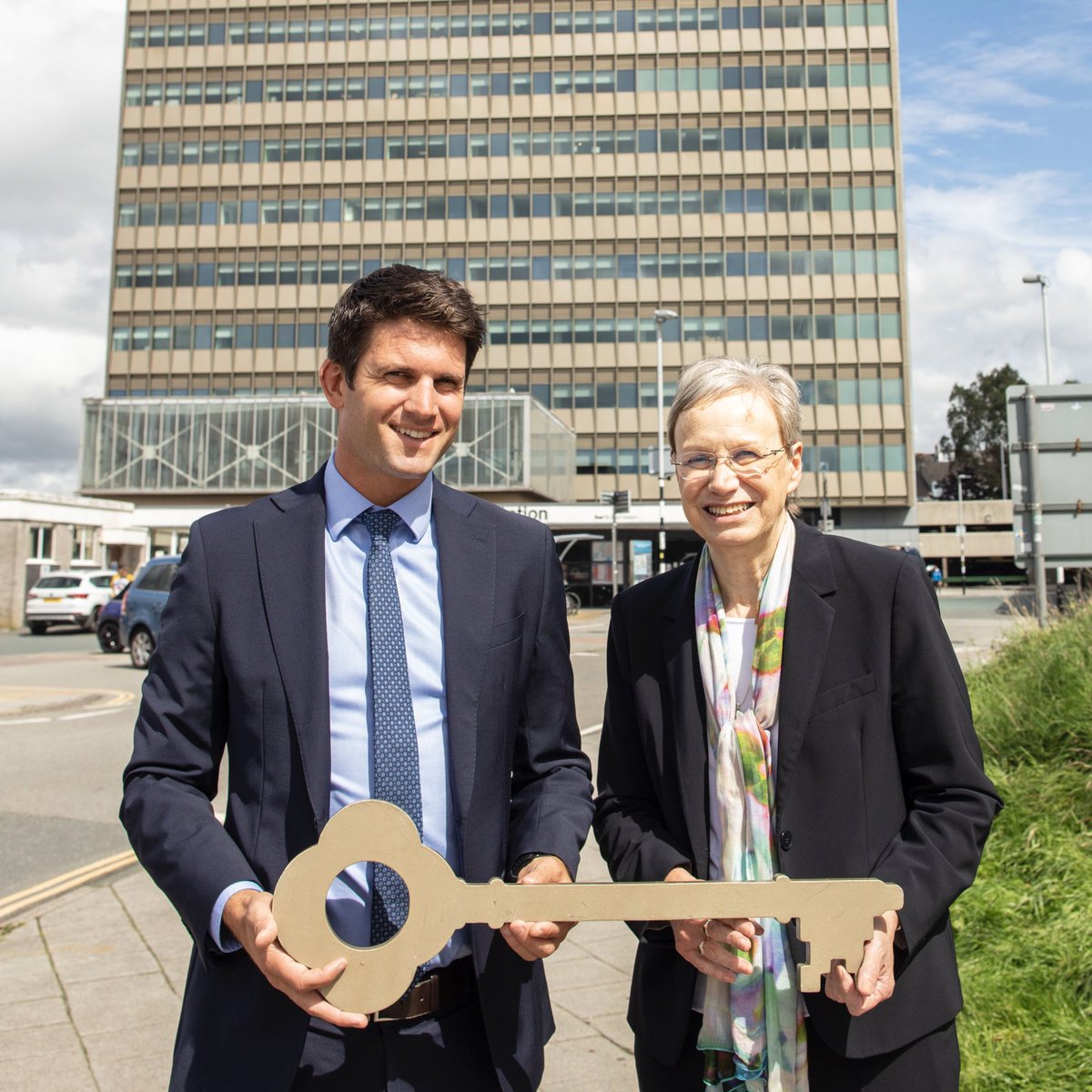 PlymUni's tweet photo. We are strengthening our position at the forefront of healthcare education in the South West.

InterCity Place, overlooking the city’s railway station, has been transformed through a £33million project that has breathed new life into one of Plymouth’s most iconic buildings. https://t.co/jdBzX4xGH7