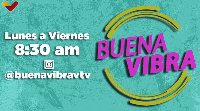 #ProgramasVTV📺| ¡No te pierdas Buena Vibra! Un espacio de actualidad que promueve el bienestar emocional.

Conducido por @cesar_noguera91 @geraldinmadabhy @mgenovez04 @luisfigueredo2623

De lunes a viernes a las 8:30 am por @VTV_Canal8

#BricoMilesPorTodoElPaís