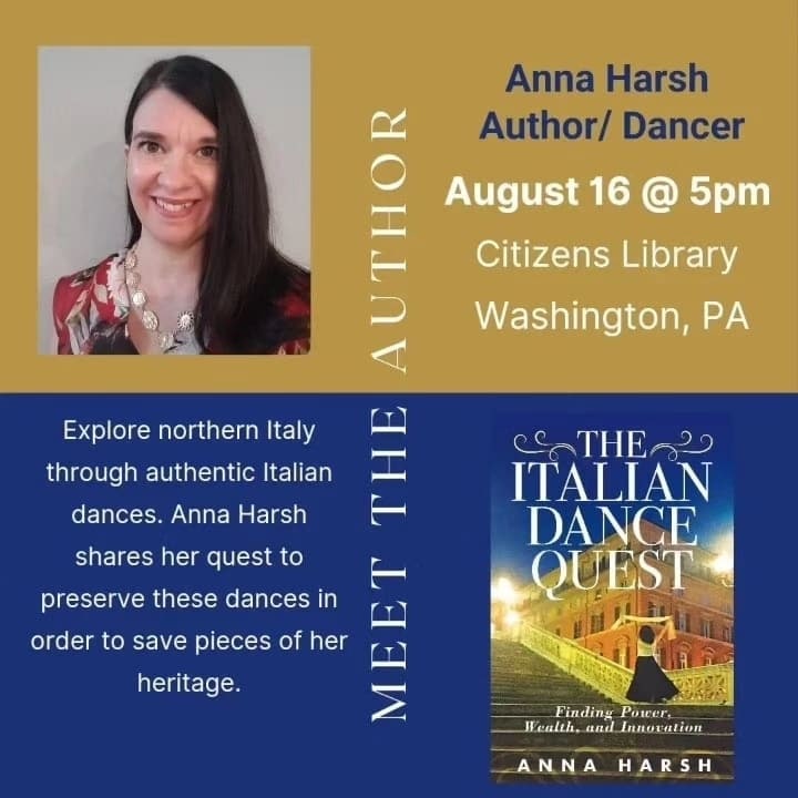 AllegroDance's tweet image. Tonight 5pm
#WashingtonPa #Pittsburgh 
#booksigning