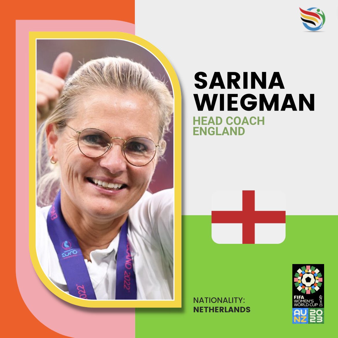 #FIFAWWC 

In Serena We Trust!

The last remaining female coach makes it to the Final!

That’s 2️⃣ World Cup Finals in a row 

With 2️⃣ different teams!!