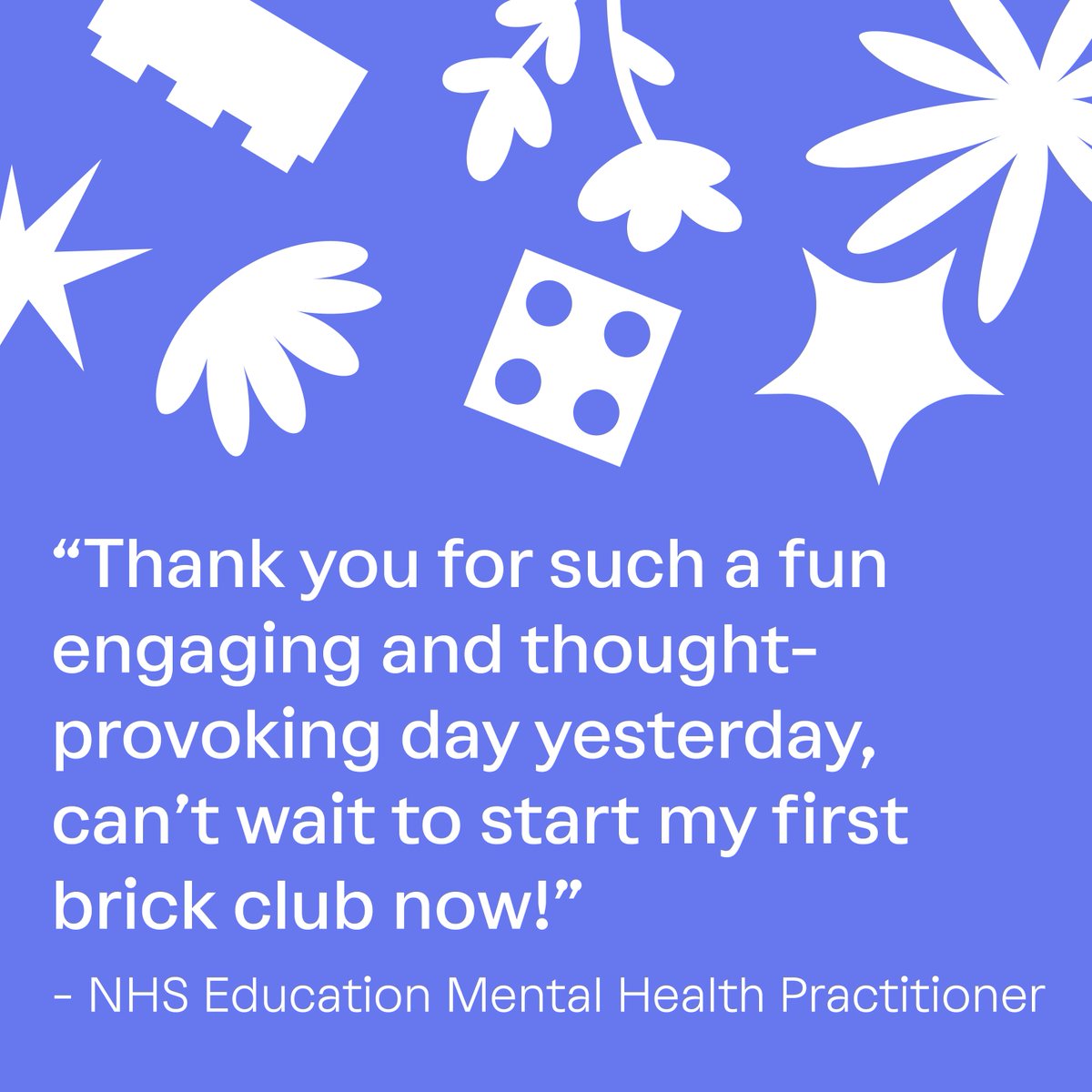 playincluded's tweet photo. We love receiving your feedback about our training!

The Brick-by-Brick® programme Level 02 Facilitator training is an in-person, one-day course led by expert trainers.

Start your Brick-by-Brick® journey:
https://t.co/z06Nr80E2F

#PlayIncluded https://t.co/7NikBCiDsM
