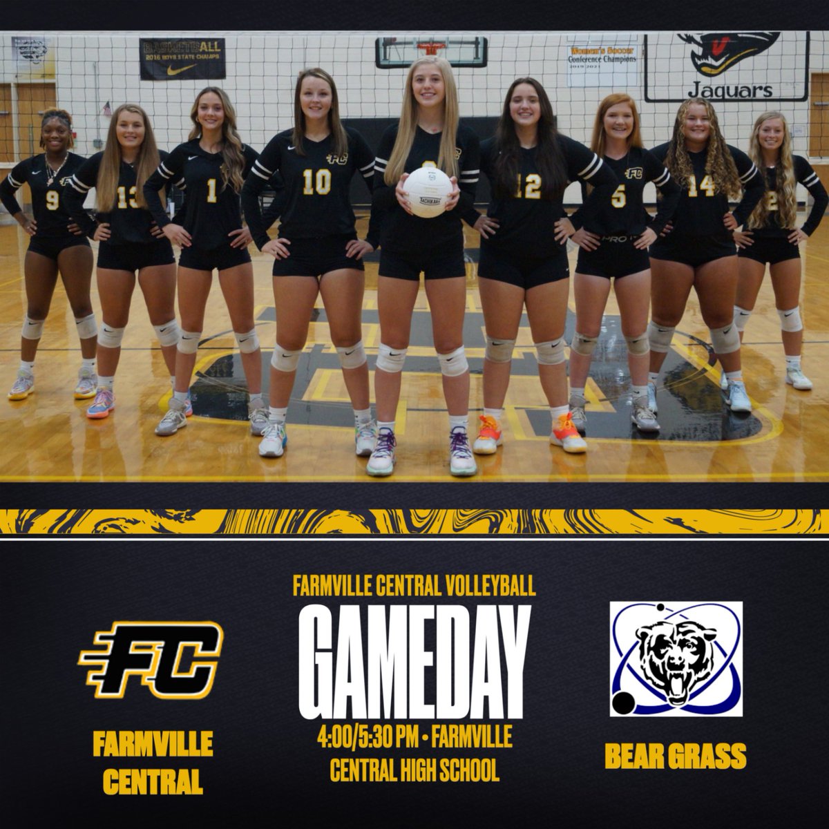 FCHSsportsJags's tweet photo. Volleyball team will host Bear Grass Charter today starting at 4:00.  Booster club passes will be on sale. https://t.co/sgScisFSf4