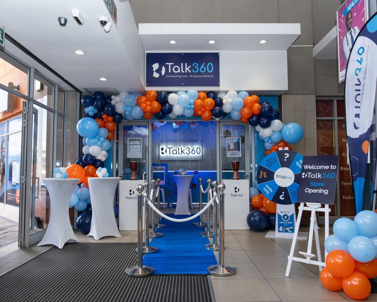 Talk360za's tweet photo. Hello, aspiring Talk360 agent!
Explore our new store for:
🔑 Account Help
🎓 Training
🤝 Ongoing Support
Visit us at Pretoria's Station Square Shopping Centre!
#Talk360 #ConnectingLives #BridgingDistance https://t.co/PgcfBGlNVa