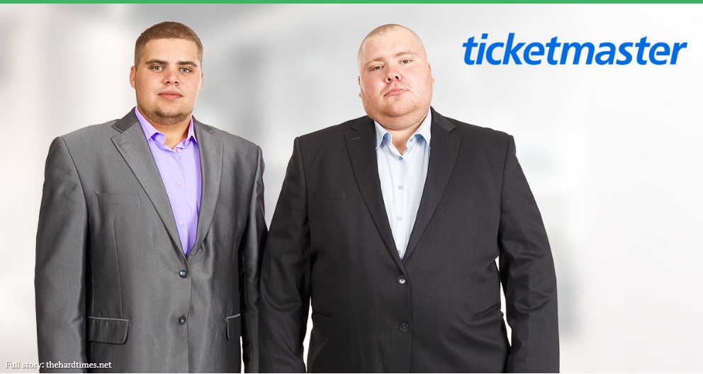 Ticketmaster Adds New Feature Where Two Burly Guys Come To Your House and Shake You Upside Down by Your Ankles
thehardtimes.net/culture/ticket…