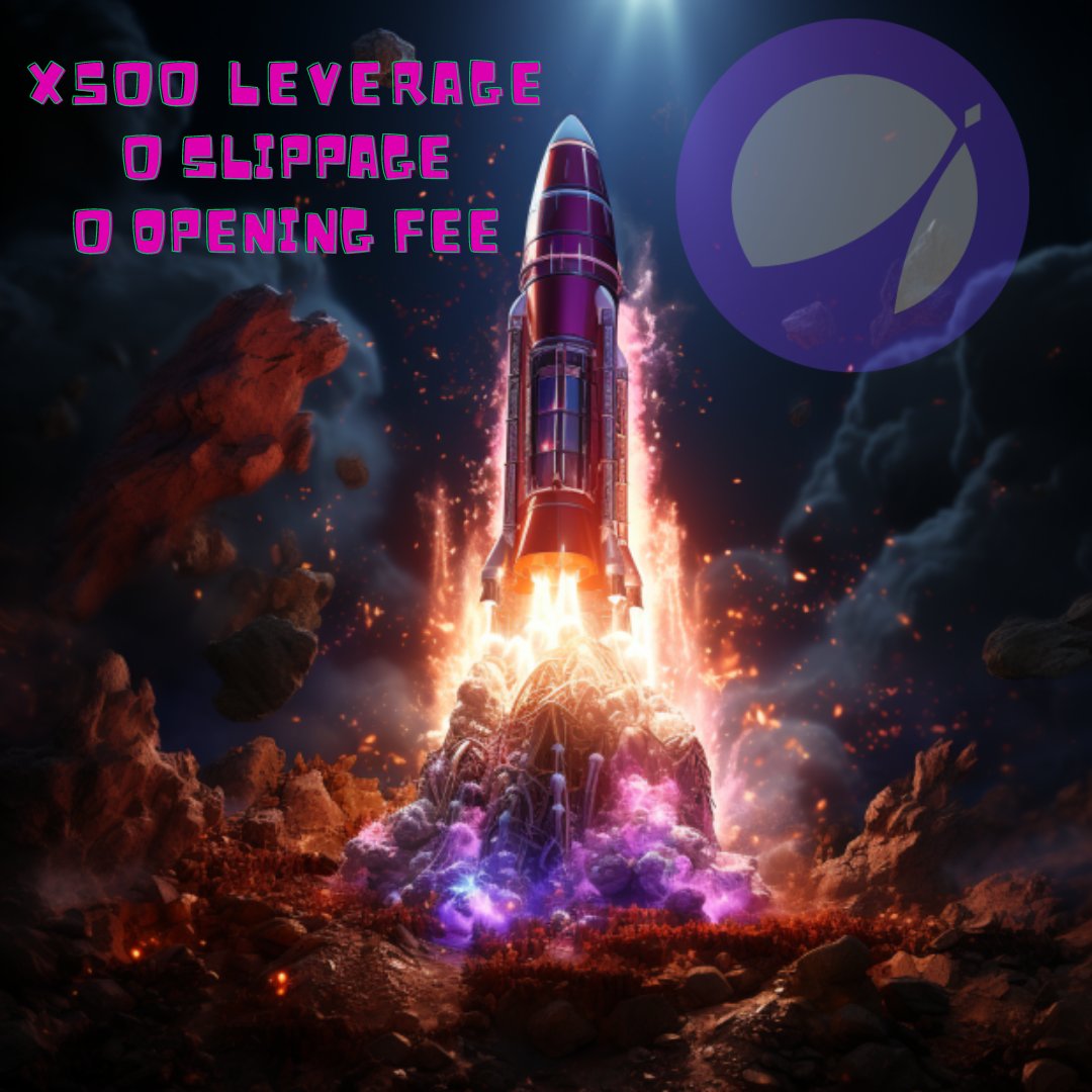 🚀 This perp DEX now offers 500x degen leverage for crypto pairs, the market's HIGHEST! 

For comparison: Narrative leader GMX offers 50x, GNS: 150x, MUX: 100x

💥 Maximize your gains and win from $2000 trading bonuses. 

Don't miss out! 📈💰

🧵👇