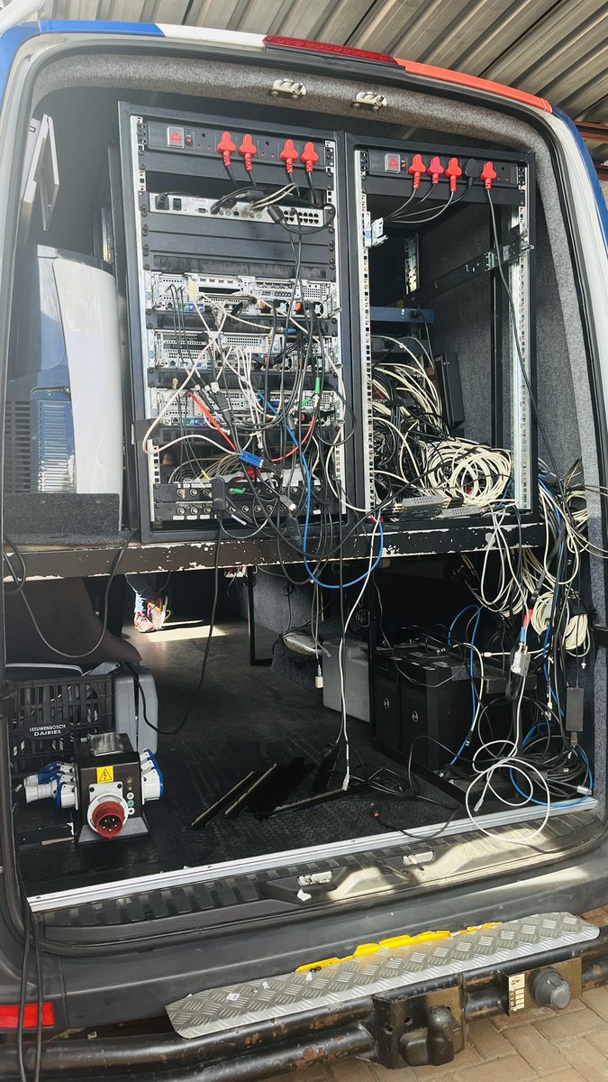 seb4vision's tweet photo. Our in-house hardware and VR teams are hard at work re-wiring all our OB Vans to a plug-and-play setting, making them versatile and efficient to use for enhancing our broadcast solutions, across all sporting codes, effortlessly.
#SEB4Vision #WeRGraphics #AR #VR #ARDrone #Sport https://t.co/Q3cjvuoqUn