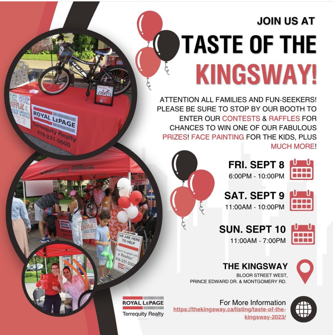 carolpyke1's tweet photo. Taste of The Kingsway is on from September 8-10th. https://t.co/mo2DQQ06Lc