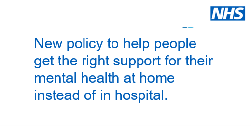 NHSAbility's tweet photo. We have a new policy to help people get the right support for their mental health at home instead of in hospital. Care, education and treatment reviews must be better and happen at the right times. 
https://t.co/G3FJZxutNK 
#LearningDisability #Autism #HomesNotHospitals #CETR https://t.co/z1Yf6J9lmG