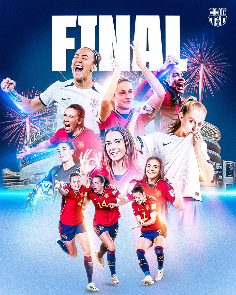 FCBfemeni's tweet photo. Enhorabona, finalistes 💙❤️

#FIFAWWC https://t.co/ASZs8tg6X8