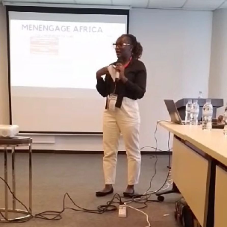FIDA_Uganda's tweet photo. #MEAYouth
#MEASymposium
Our Generation Gender Project Coordinator, Abishiag Wabwire, presented our study on Online Gender-Based Violence at the MenEngage Symposium in Rwanda this week. https://t.co/IEay5BAi9n
