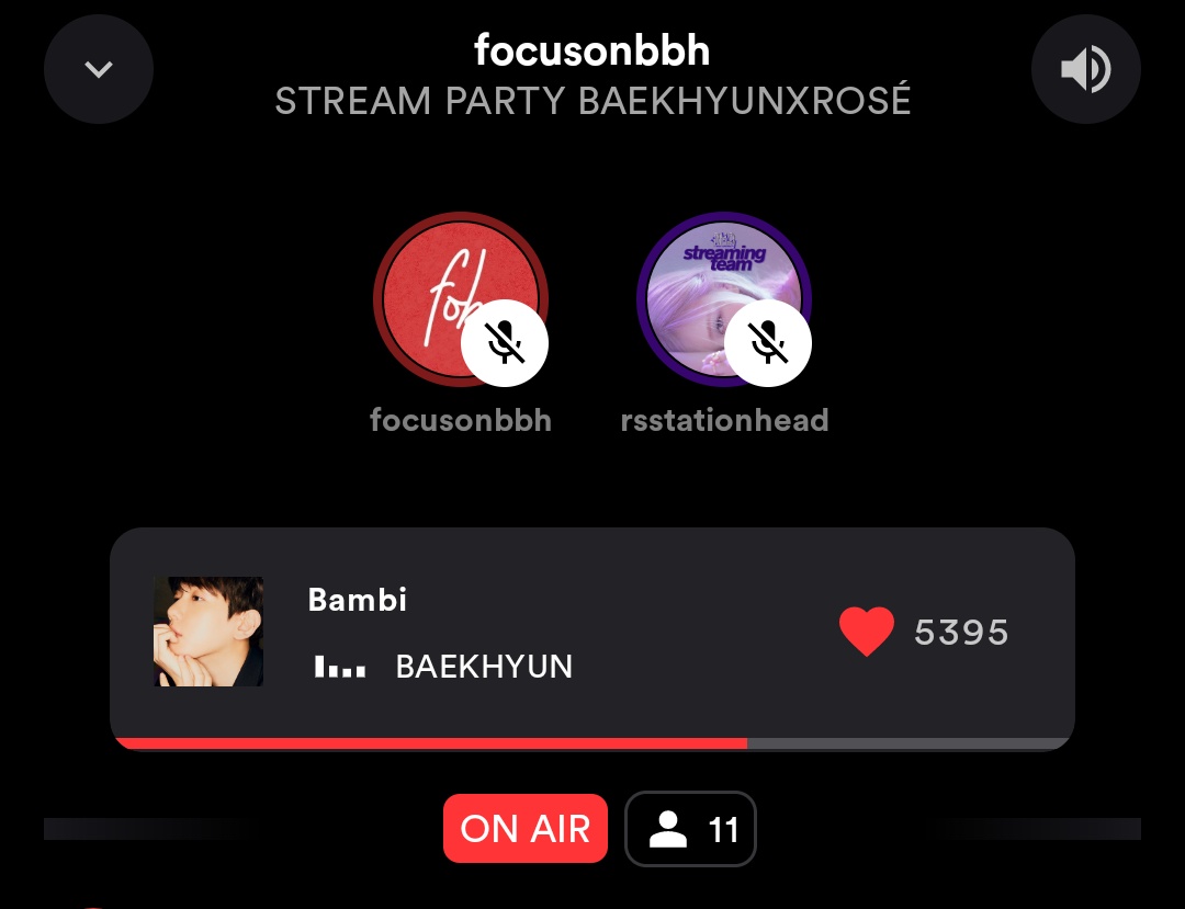 Já estamos no ar no  <a href="/STATIONHEAD/">STATIONHEAD</a>
Vem se juntar a nós 🎵🎼🎶
📻#BaekhyunxRosé 

By <a href="/FocusonBBH/">Focus on BBH 🌱</a> (host)
&amp; @RHQOFC (co-host)

📍stationhead.com/focusonbbh

#ROSÉ #로제  
#FocusonBBHRadio #FANSÉSxBBHLs 
<a href="/B_hundred_Hyun/">Baekhyun_EXO</a> #BAEKHYUN #백현