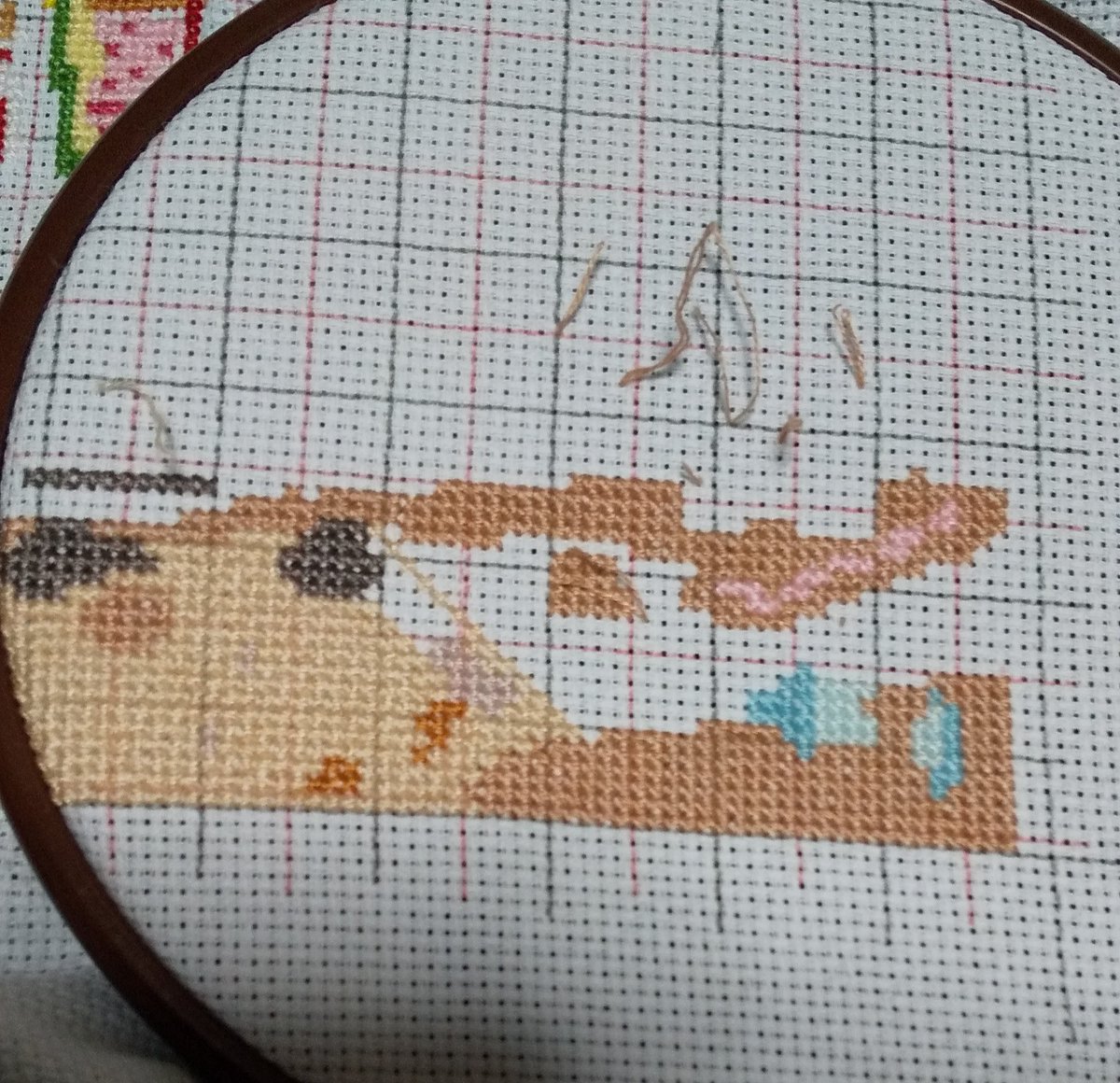 P1uQazEjmX3YzIU's tweet image. かなり進んだと思います😗
自分ではまだ刺せると感じてる
でも もう１人の自分が
わぁ～(‘０’)もう細かいの
無理なんですぅー(。&amp;gt;д&amp;lt;)
と叫んでるのが聞こえるので
終了です(^_^;)
#BothyThreads
#GypsyWagon