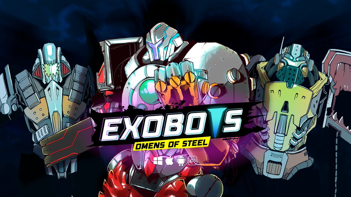 You don't know Exobots yet? 🤖
Enjoy 4 different #game modes, a customizable squad, items, gacha and in-game upgrades! Game available for multiple devices on the stores!🔥

PlayStore: play.google.com/store/apps/det…

iOS/macOS: apps.apple.com/app/exobots/id…

Windows: launcher.elixir.app/games/exobots