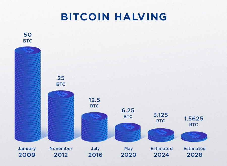 HaroldGaeb's tweet photo. There have been three #bitcoin halvings so far:

The first one occurred in November 2012. The block reward was decreased from 50 bitcoin to 25 bitcoins per block.

https://t.co/qN9PiyFjQb https://t.co/W8mQpbFA9l