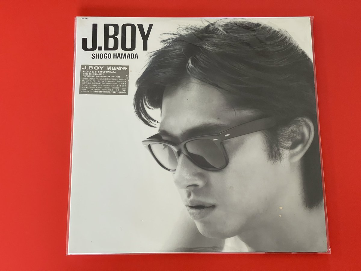 Max_Mega_Mix's tweet photo. 久々の今宵アナログ盤はコレだッッ😎
★J.BOY★
浜田省吾
#浜田省吾 #アナログ盤 #レコード #J_BOY https://t.co/6AkkZB2Lzy