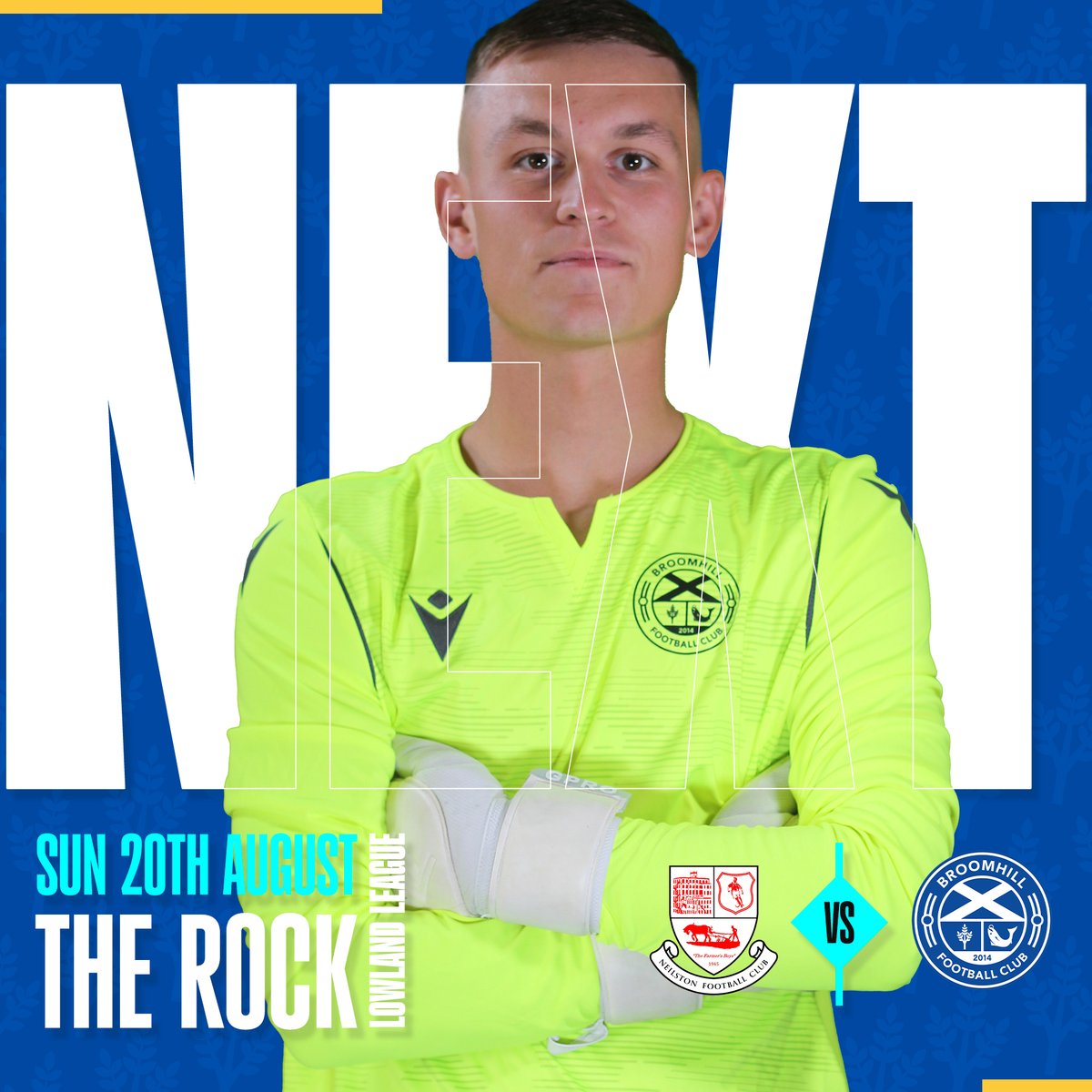 This Sunday... SUNDAY... SUNDAAAAAYYYYY!!!

<a href="/NeilstonFC/">Neilston F.C. 🇵🇪</a> are our visitors at The Rock in the First Round of the South Challenge Cup.

Tickets are on sale now via <a href="/Fanbase_clubs/">Fanbase</a>: app.fanbaseclub.com/Fan/Tickets/Se… (Season Tickets aren't valid for this one)