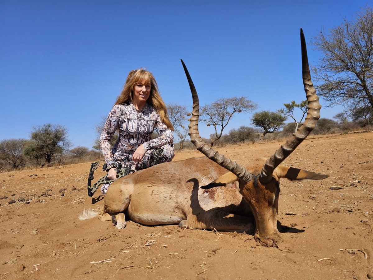 amandalynmayhew's tweet photo. Africa is almost over, but we have memories forever, and the stories to share will be over the moon. Next year's trip is already booked, and you're all invited to Zingela Limpopo Safaris with me. #justhunt #takemehunting https://t.co/IA3LeIt98r