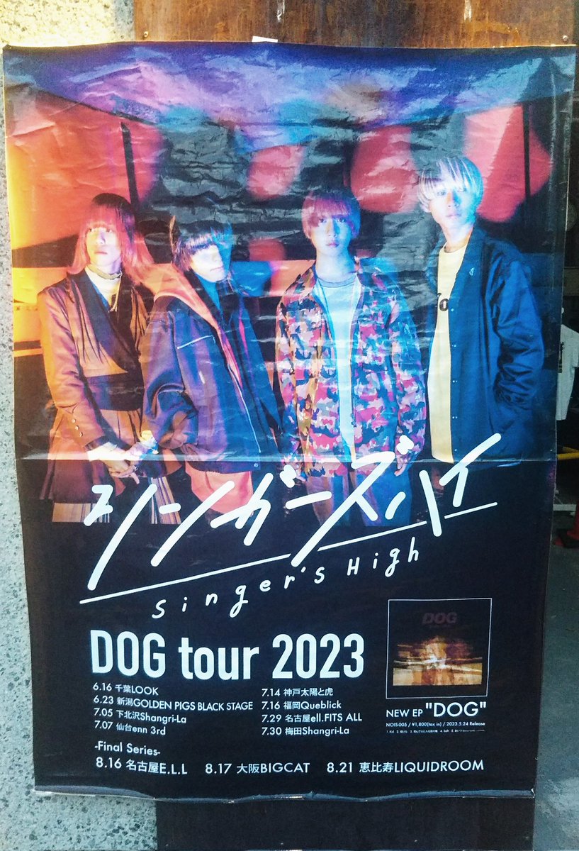 dj_Foogee's tweet image. #シンガーズハイ ありがとう👏

こんなにもまた早く会えるのがうれしい👍⤴️⤴️

新旧織り混ぜたエモいセトリに感動😭
MCも良かった👍

昔の曲もまた聞き返します💿🔄

明日は大阪篇！！

その前に⁉️

名古屋の夜を、UNO大会で盛大に盛り上がっていこう😁

#DOGtour final series 初日！

名古屋篇、完✨