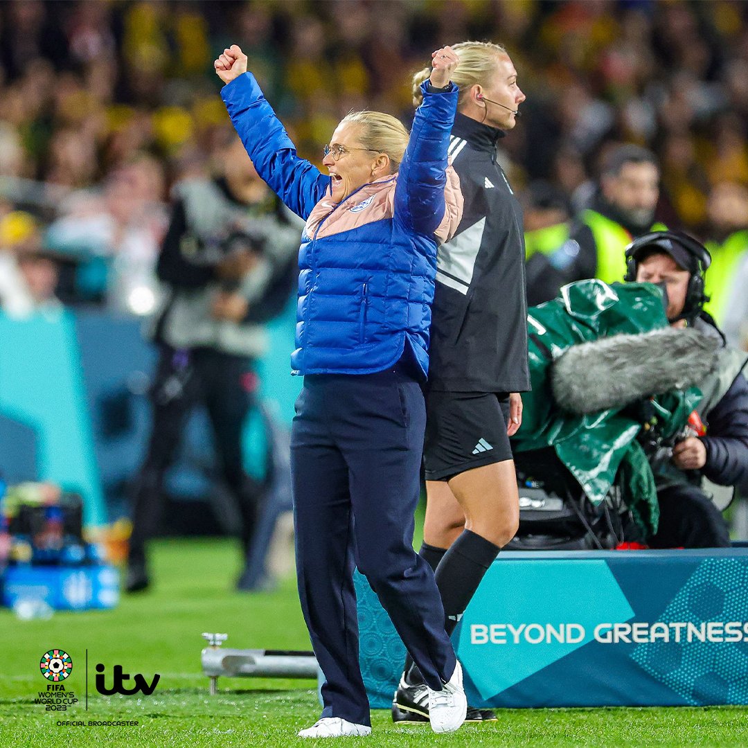Let's take a moment to appreciate what a job Sarina Wiegman has done! 👏

#Lionesses | #ENG | #ENGAUS