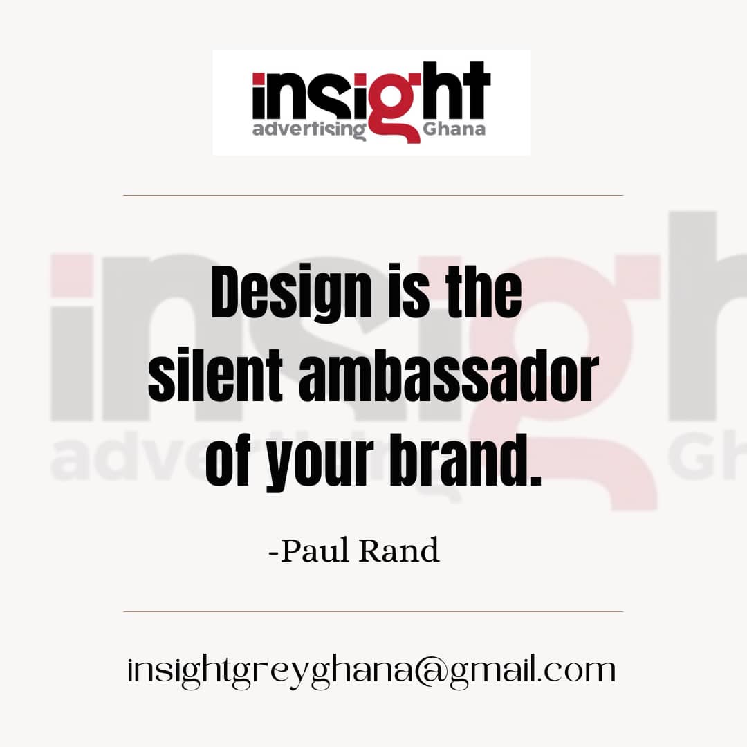 InsightAdvertGh's tweet photo. Creating a good design can grow and change as your brand and its consistent identity.
@insightadvertisingGh https://t.co/vpGhr3HD6u