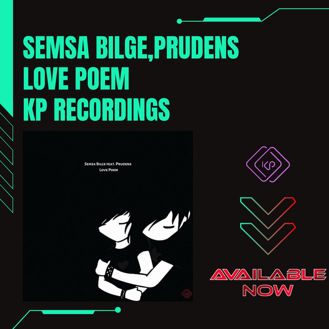 KpRecordings's tweet photo. Out Now !!!
Semsa Bilge &amp; Prudens drops new collab single ‘Love Poem’ on KP Recordings.
Release date: Aug,18,2023
Stream / Buy Here : https://t.co/6GweVqRdqx
Format: Digital
CAT#: KP659
#beatport #songoftheday #kprecordings #lovepoem #edm #prudens #semsabilge https://t.co/pkkDOWL6DS