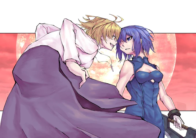 仲良くケンカしな#月姫 