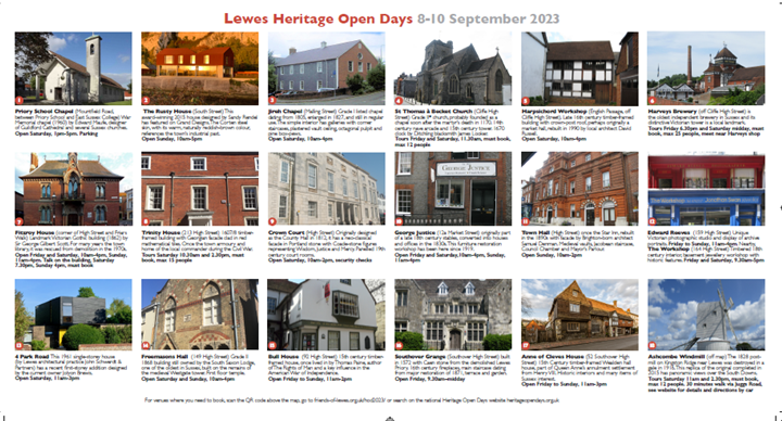 Lewes Heritage Open Days, 8-10 September 2023
leweshistory.org.uk/2023/08/16/lew…